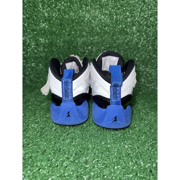 Kids Nike Air Jordan Jumpman Two Trey‎ Size 1Y Black Blue Shoe Walking Sneakers - Picture 6 of 9